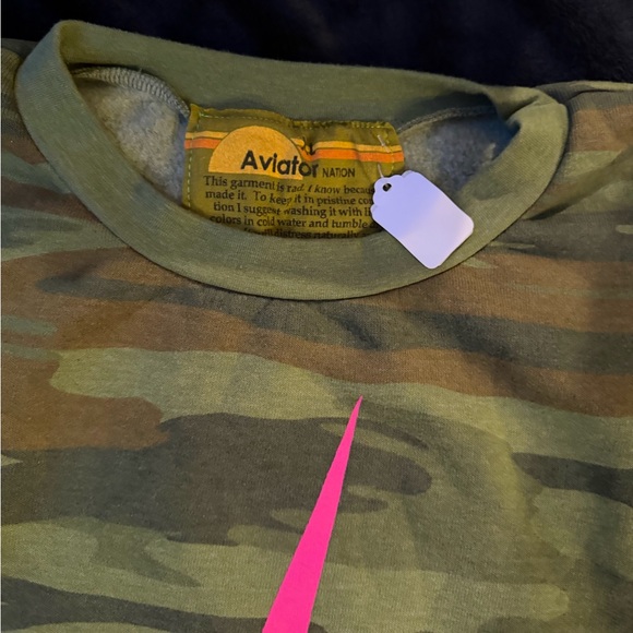 - NWT Aviator Nation Bolt Canp Crew Extra Large + Tote bag - Picture 6 of 7